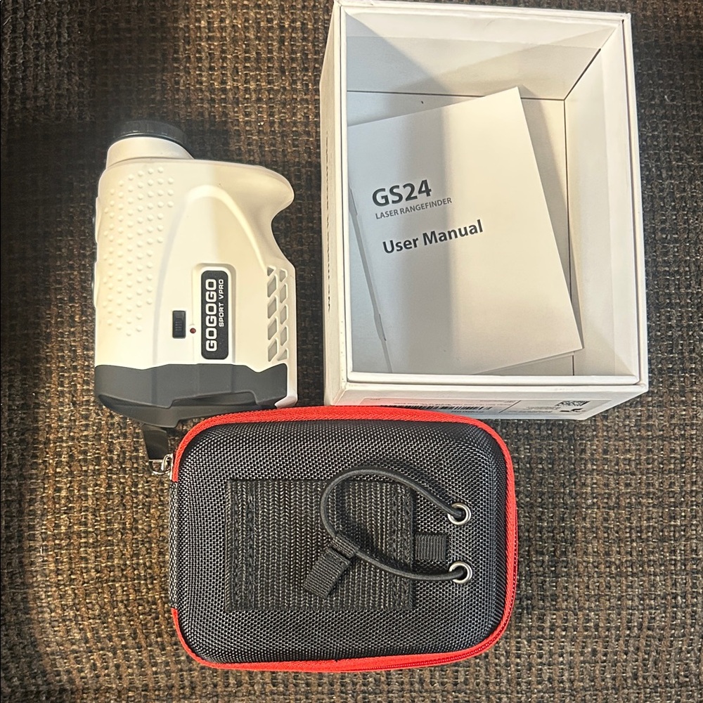 GOGO White and Black Laser Rangefinder